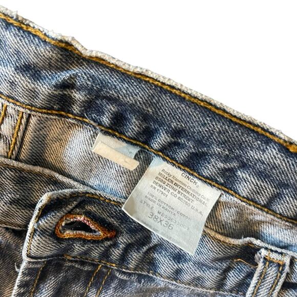 CINCH Jeans Mens 38x36 Relaxed Fit Tapered Western Workwear Light MB90530002 - Picture 3 of 5